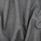 Light Gray-Black-Green Glen Plaid Wool-Poly Twill Woven Suiting Fabric By the Yard